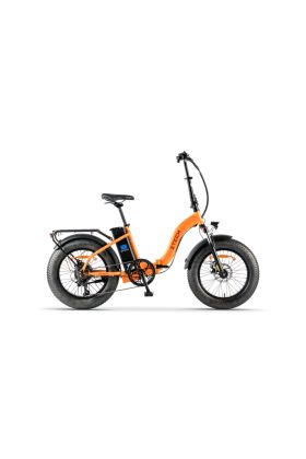 Bicicletta Elettrica Pieghevole Z-Tech ZT-89-D Folding Etna 2.0 250W(500W) 13Ah 48V Litio-Arancione