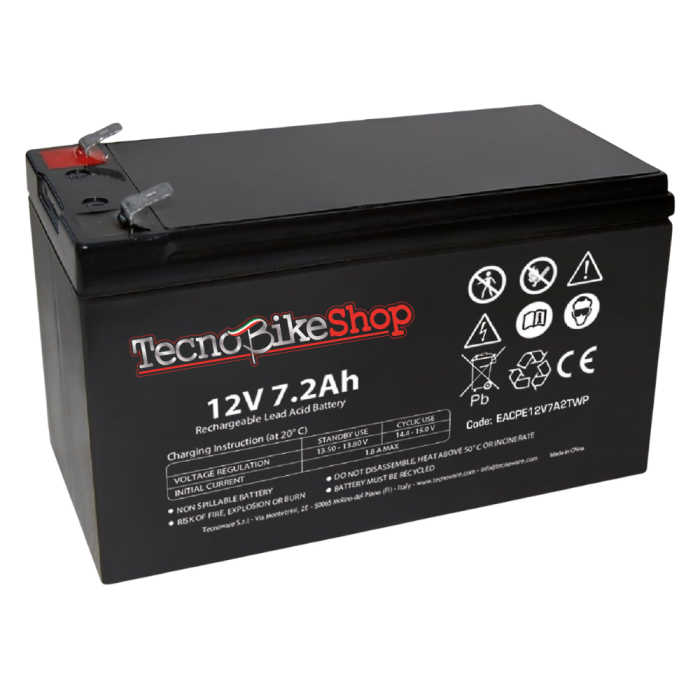 Batteria Veicoli Elettrici per Bambini 12V - 7Ah