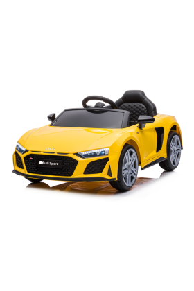 Auto Elettrica per Bambini Audi R8 Sport 12V-Giallo