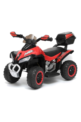 Quad Elettrico Per Bambini Tecnobike Shop ATV Mini Quad Deluxe 6V-Rosso