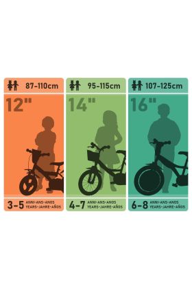 Bicicletta Bambino Dino Bikes MTB Boy R88 16"
