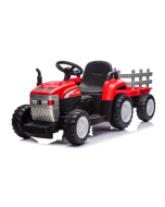 Tracteur Électrique 12V pour Enfants avec Remorque et Télécommande