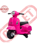 Vespa électrique Piaggio Vespa Mini GTS Super 6V pour enfants Rose - Second Choice