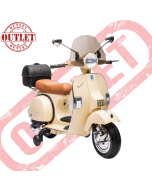 Piaggio VESPA PX150 Moto électrique pour enfants, Ivoire - Second Choice