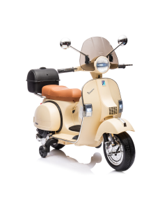 Moto &eacute;lectrique Piaggio Vespa PX150 pour enfants 12 V