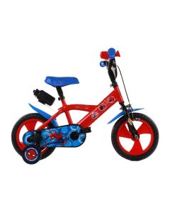 V&eacute;lo enfant Marvel Spider-Man 12" Volare avec gourde et stabilisateurs