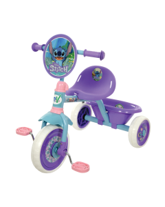 Tricycle &agrave; p&eacute;dales Disney Stitch First Trike avec poign&eacute;e