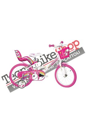 Vélo fille Dino Bikes Licorne 16"