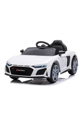 Voiture électrique Audi R8 Sport 12V pour enfants -Blanc