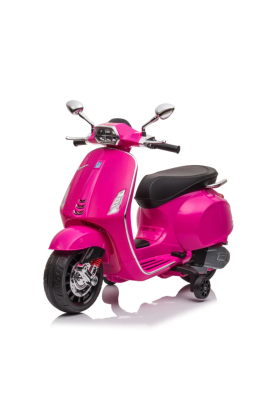 Moto électrique Piaggio Vespa Sprint 12V pour enfants - Rose