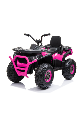 Quad Elettrico per Bambini ATV  2.0 12V  con Radiocomando-Rosa