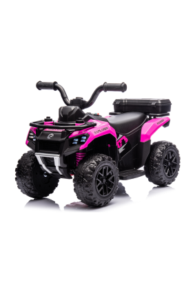Mini Quad Électrique Safari 6V pour Enfants - Rose
