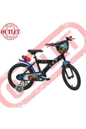 Vélo pour enfants Disney Denver Marvel Avengers 16" - Deuxieme Choix
