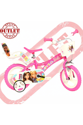 Vélo pour filles Dino Bikes New Barbie 12" - Deuxième choix