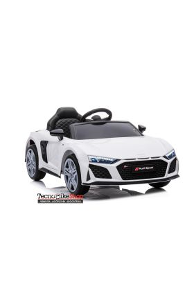  Voiture électrique Audi R8 Sport 12V pour enfants -Blanc 