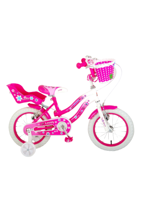 Vélo pour fille Volare Lovely 12" - Mouvement à roulement à billes