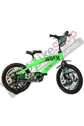 Vélo BMX Dino Bikes 14" vert pour enfants