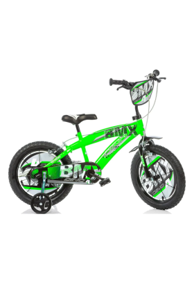Vélo BMX enfant Dino Bikes 16" - Vert