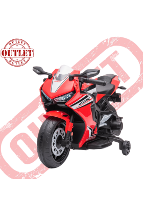 Moto électrique Honda CBR 1000 RR 12V pour enfants - Rouge - Second Choice