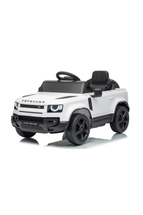Voiture Électrique pour Enfants Land Rover Defender Small 12V - Blanc
