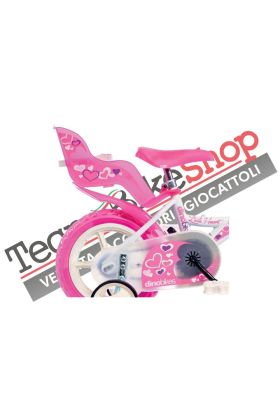 Vélo pour filles Dino Bikes Little Heart 12"