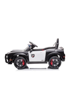 Voiture électrique Dodge Police 12V pour enfants