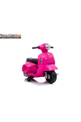 Vespa électrique Piaggio Vespa Mini GTS Super 6V pour enfants Rose - Second Choice