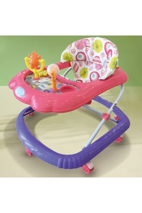 Marcheur Wizy Happy pour les premiers pas, pliable et peu encombrant, avec console de jeux intégrée