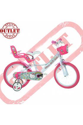Vélo pour filles Dino Bikes Hello Kitty 2 16" - Deuxième choix