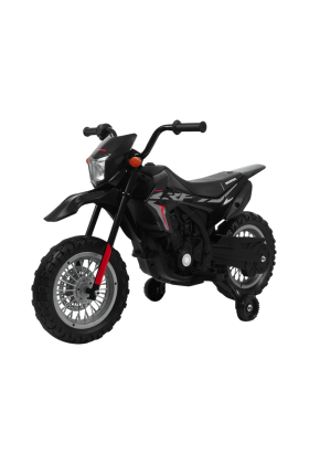 Moto Honda CRF 250 12V pour Enfants avec Licence Officielle- Noir