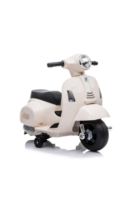 Moto électrique Piaggio Vespa Mini GTS Super 6V pour enfants
