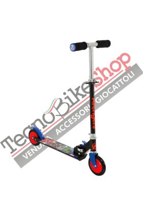 Trottinette pliante Marvel Avengers à 2 roues en aluminium pour enfants