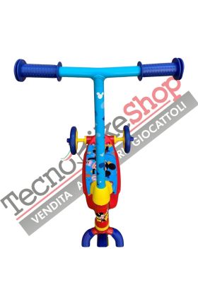 Trottinette Mickey Mouse à 3 roues en acier pour enfants