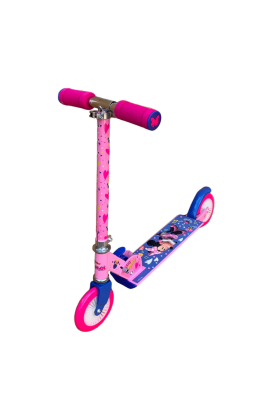 Trottinette pliable en aluminium à 2 roues Minnie Mouse pour enfants