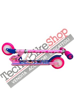 Trottinette pliable en aluminium à 2 roues Minnie Mouse pour enfants