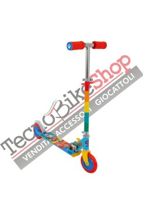 Trottinette pliante en aluminium à 2 roues PAW PATROL pour enfants