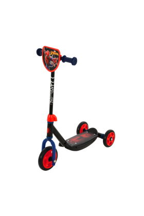 Trottinette Marvel Spiderman à 3 roues en acier pour enfants