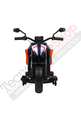 Moto KTM Super Duke 1290 12V pour Enfants avec Licence Officielle- Orange
