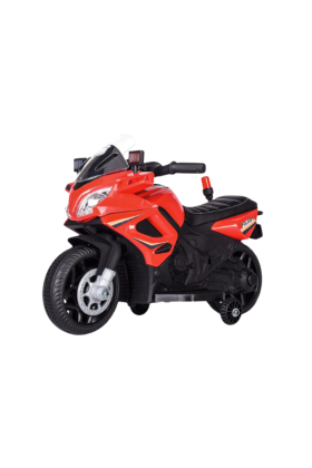 Moto électrique Tecnobike Shop pour enfants POLICE 6V - Rouge