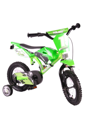 Vélo Enfant Volare Moto Bike 12" Satin Green