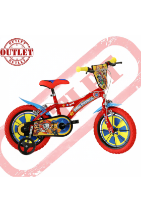 Vélo enfant Dino Bikes PAW PATROL 14" - Deuxième choix