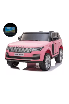 Auto Elettrica Per Bambini Land Rover Range Rover Full Optional-Rosa