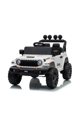 Voiture Électrique pour Enfants Jeep Rubicon Small 12V - Blanc 