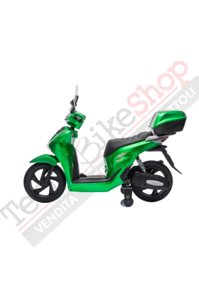 Moto Elettrica per Bambini Honda SH125 Verniciato 12V con Licenza Ufficiale -Verde