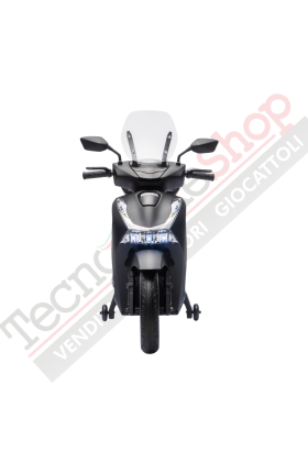 Moto Électrique pour Enfants Honda SH125 Peinte 12V avec Licence Officielle Honda- Noir