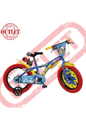 Vélo pour enfants Dino Bikes SONIC 16"- Deuxième choix