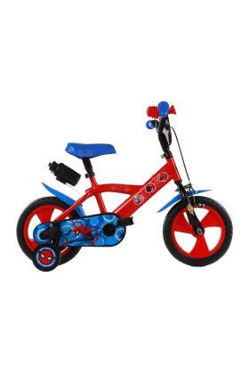 Vélo enfant Marvel Spider-Man 12" Volare avec gourde et stabilisateurs