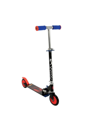 Trottinette pliante Marvel Spiderman à 2 roues en aluminium pour enfants
