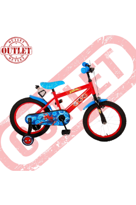Vélo enfant Denver Marvel Spiderman 16" - Deuxième Choix