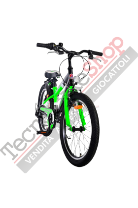 Bicicletta Bambino Movimento a Sfera Volare Sportivo 20" 7 Velocità-Verde